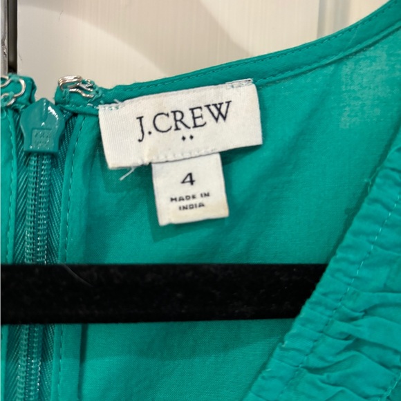 J Crew Sleeveless Tiered Ruffle Midi Dress - Picture 2 of 5